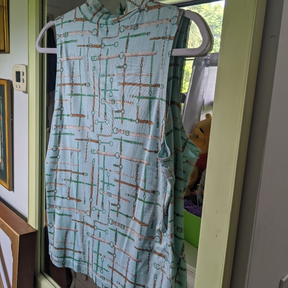 J. McLaughlin sleeveless mock turtleneck - Picture 6 of 8